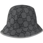 Gucci, Graue Hüte aus recyceltem Polyester Gray, Herren, Größe: M