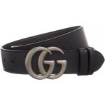 Gucci Gürtel - GG Marmont Belt Reversible - Gr. 105 - in Schwarz - für Damen