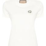 Weiße Gucci T-Shirts aus Baumwolle für Damen Größe S 