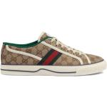 Gucci, Low-Top GG Supreme Sneakers Multicolor, Herren, Größe: 44 EU