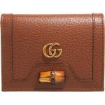 Gucci Portemonnaie - Diana Card Case Wallet Leather - Gr. unisize - in Braun - für Damen
