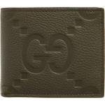 Gucci Portemonnaies - Jumbo GG Wallet - Gr. unisize - in Grün - für Damen