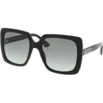Schwarze Gucci Retro Sonnenbrillen aus Kunststoff für Damen 