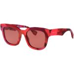 Reduzierte Rote Gucci Damensonnenbrillen 