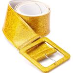 Goldene Lack-Optik Buttinette Elvis Presley Faschingsgürtel 