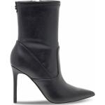 Reduzierte Schwarze Elegante Guess Ankle Boots & Klassische Stiefeletten aus Kunstleder für Damen Größe 39 