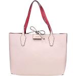 Guess Bobbi Inside Out Tote Tan/Red