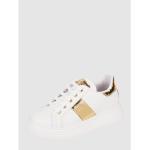 Reduzierte Weiße Guess Chunky Sneaker & Ugly Sneaker mit Schnürsenkel aus Gummi für Kinder Größe 32 