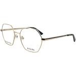Goldene Guess Brillenfassungen aus Metall für Damen 