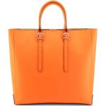 Orange Guess Umhängetaschen aus Leder mit Innentaschen für Damen 