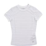 Reduzierte Weiße Kurzärmelige Guess T-Shirts aus Polyester Handwäsche für Damen Größe XS 