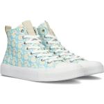 Reduzierte Blaue Guess High Top Sneaker & Sneaker Boots aus Canvas für Damen Größe 40 