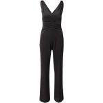 Reduzierte Schwarze Ärmellose Guess V-Ausschnitt Damenjumpsuits & Damenoveralls mit Reißverschluss aus Polyester Größe S 