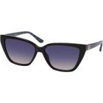 Schwarze Guess Sonnenbrillen mit Sehstärke aus Kunststoff für Damen 