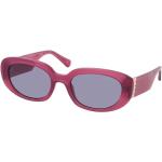 Lila Guess Runde Sonnenbrillen mit Sehstärke aus Kunststoff für Damen 