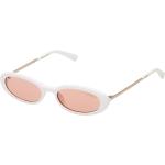 Weiße Guess Runde Sonnenbrillen mit Sehstärke aus Kunststoff für Herren 