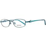 Blaue Guess Ovale Brillenfassungen für Damen 
