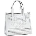 Weiße Guess Katey Mini Handtaschen aus Kunstleder für Damen 