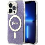 Violette Elegante Guess iPhone 14 Pro Hüllen Art: Hard Cases aus Kunststoff 