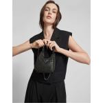 Schwarze Guess Hobo Bags mit Reißverschluss aus Polyester für Damen 