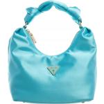 Reduzierte Blaue Guess Hobo Bags aus Textil für Damen 