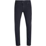 Reduzierte Schwarze Guess 5-Pocket Jeans mit Reißverschluss aus Baumwolle für Herren 