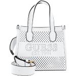 Weiße Guess Katey Damenschultertaschen & Damenshoulderbags mini 