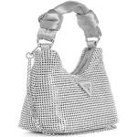 Reduzierte Silberne Guess Hobo Bags für Damen mini 