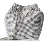 Reduzierte Silberne Elegante Guess Damenschultertaschen & Damenshoulderbags medium für Partys 