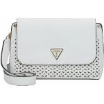 Guess Meridian Schultertasche 26 cm white