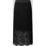 Schwarze Unifarbene Guess Midi Midiröcke aus Polyester für Damen Größe M 