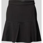 Schwarze Guess Mini Miniröcke mit Reißverschluss aus Viskose für Damen Größe L 