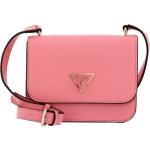 Pinke Guess Noelle Mini Handtaschen aus Kunstfaser für Damen mini 