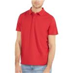 Reduzierte Rote Kurzärmelige Guess Herrenpoloshirts & Herrenpolohemden mit Knopf Größe S 