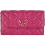 Guess Portemonnaie - Cessily Slg Pocket Trifold - in pink - für Damen