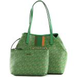 Grüne Guess Vikky Damenschultertaschen & Damenshoulderbags aus PU 