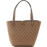 Guess Shopper Alby Toggle Tote Bag in Bag latte logo