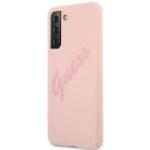 Reduzierte Pinke Vintage Guess Galaxy Samsung Galaxy S21+ 5G Hüllen aus Silikon 