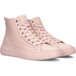 Reduzierte Rosa Guess High Top Sneaker & Sneaker Boots aus Leder für Damen Größe 39 