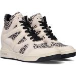 Weiße Guess High Top Sneaker & Sneaker Boots aus Nubukleder für Damen Größe 41 