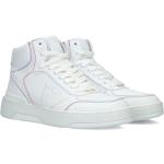 Reduzierte Weiße Guess High Top Sneaker & Sneaker Boots aus Leder für Damen Größe 37 