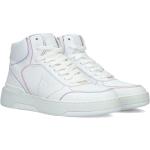 Reduzierte Weiße Guess High Top Sneaker & Sneaker Boots aus Leder für Damen Größe 37 