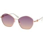 Violette Guess Verspiegelte Sonnenbrillen aus Metall für Damen 
