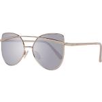 Reduzierte Rosa Guess Verspiegelte Sonnenbrillen aus Metall für Damen 