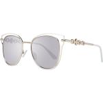 Silberne Guess Verspiegelte Sonnenbrillen aus Metall für Damen 