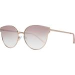 Rosa Guess Verspiegelte Sonnenbrillen aus Metall für Damen 