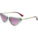 Grüne Guess Cateye Sonnenbrillen aus Kunststoff für Damen 