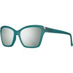 Graue Guess Verspiegelte Sonnenbrillen aus Kunststoff für Damen 