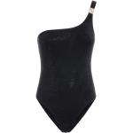 Reduzierte Schwarze Guess Damenbadeanzüge aus Polyamid Größe S 1-teilig 
