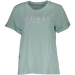 Blaue Camouflage Guess 1981 T-Shirts für Damen Größe XS 